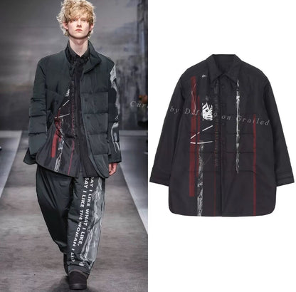 Yohji Yamamoto 25AW Double-Layer Padded Coat