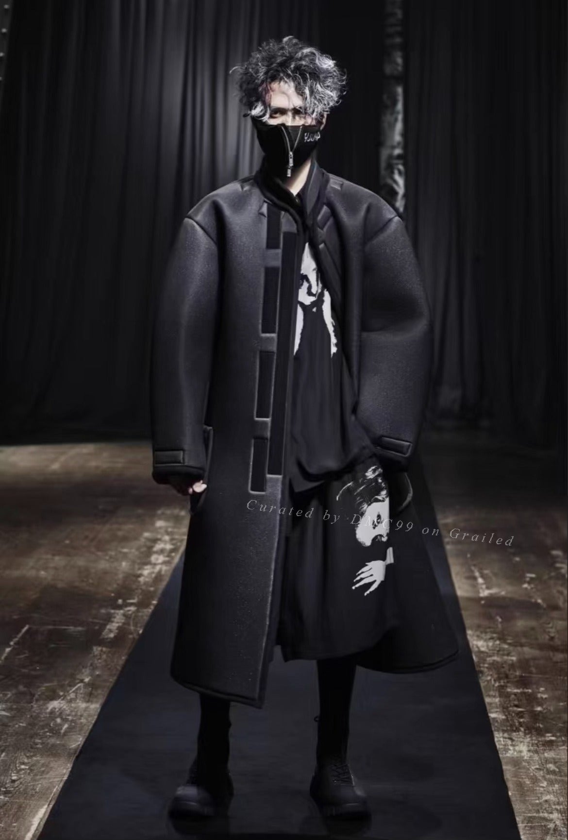 Yohji Yamamoto 21AW Space Cotton Down Coat