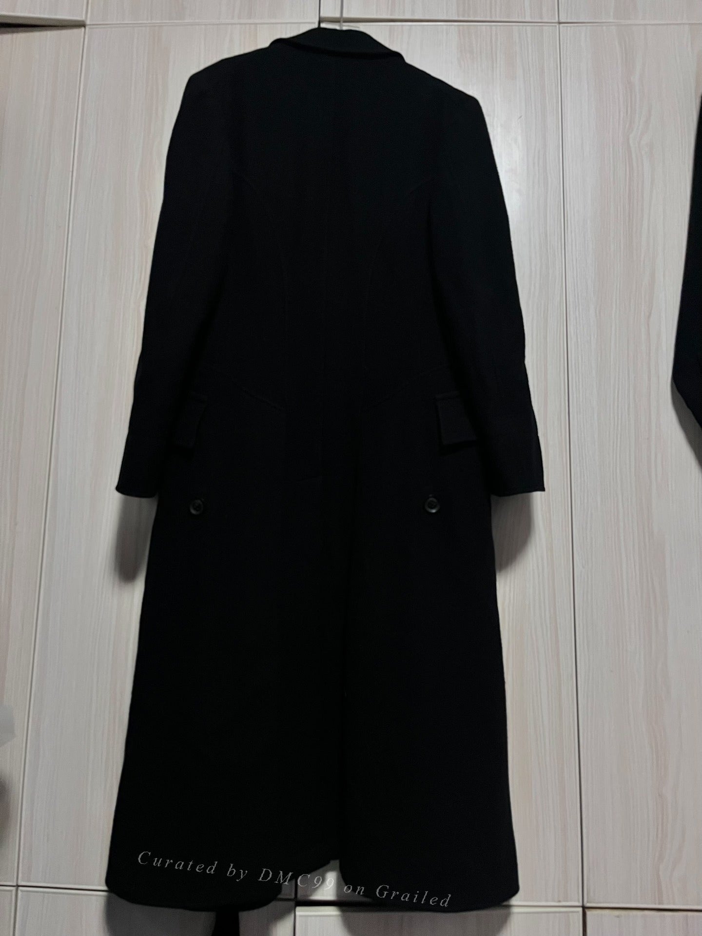 Yohji Yamamoto 19aw Gold Button Napoleon Coat