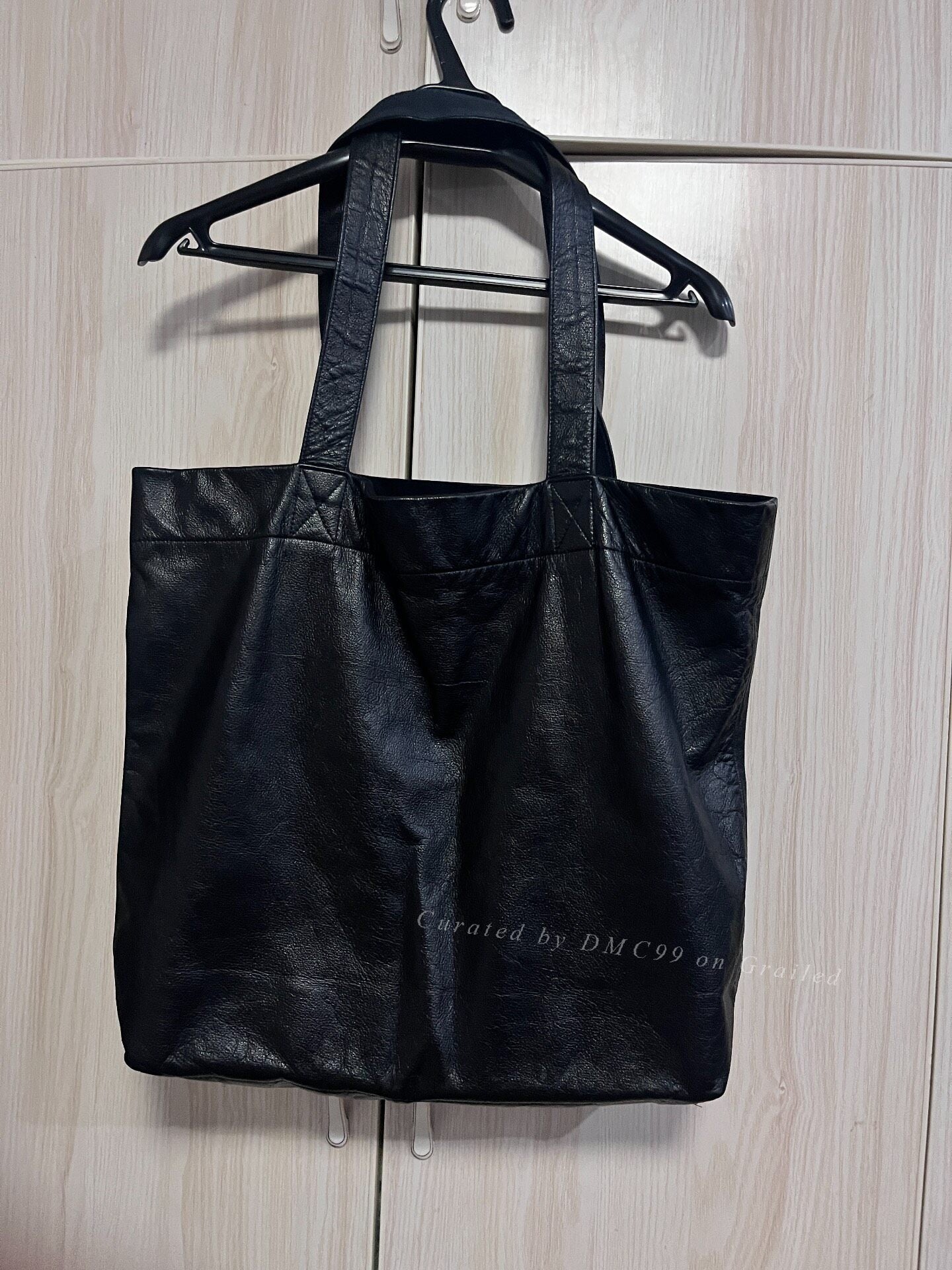 Yohji Yamamoto Limited Signature Leather Tote