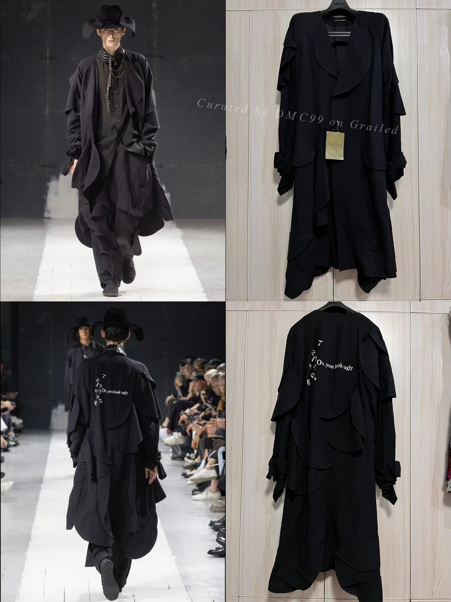 Yohji Yamamoto 24SS Mushroom Coat
