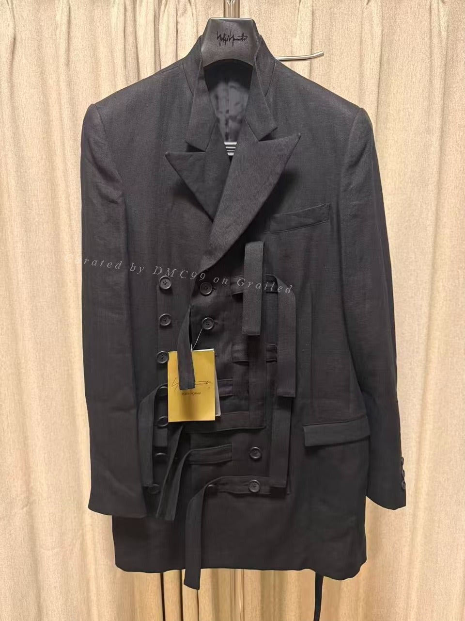 Yohji Yamamoto 23AW Strapped Blazer