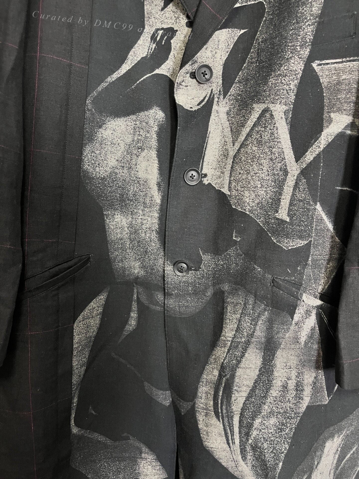 Yohji Yamamoto 2023 SS Linen Totem Coat