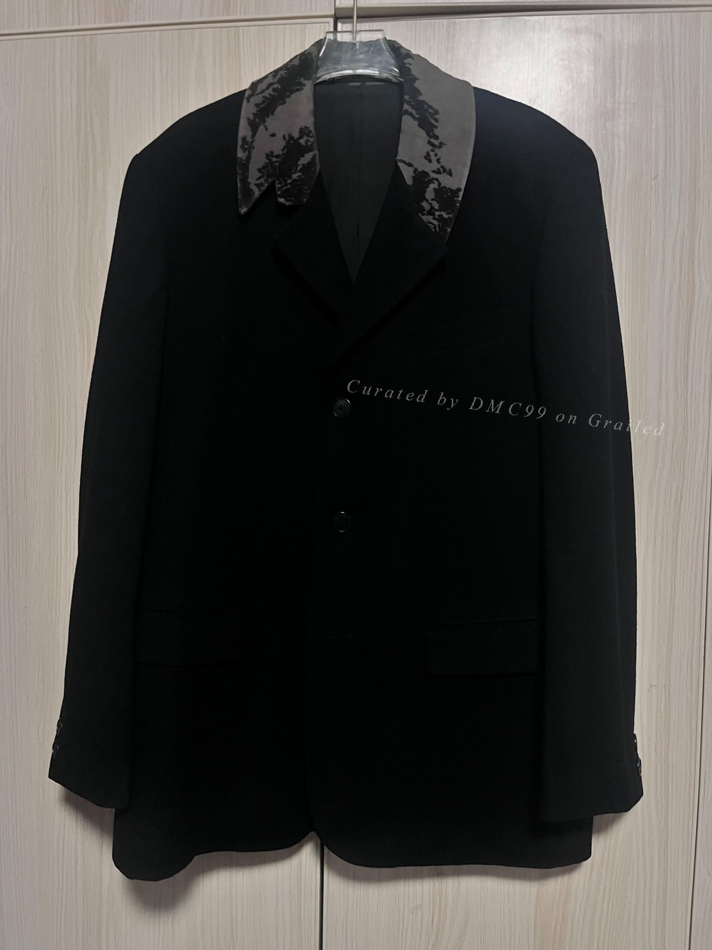 Yohji Yamamoto 01AW Collar Patchwork Blazer