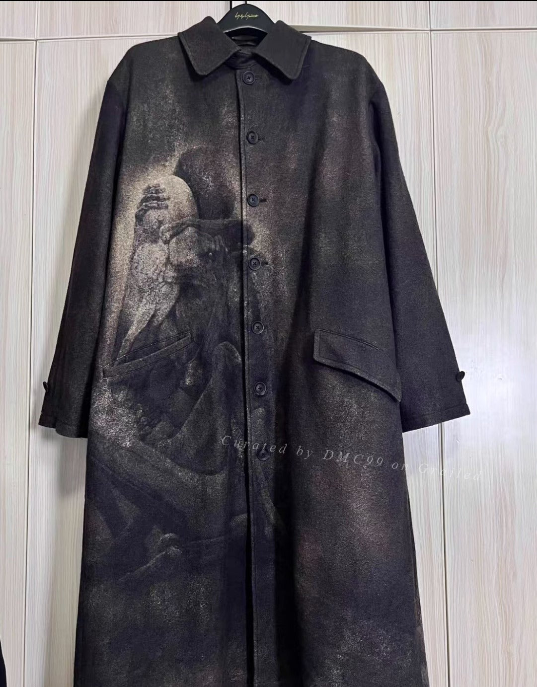 Yohji Yamamoto 22AW Beksinski Look27