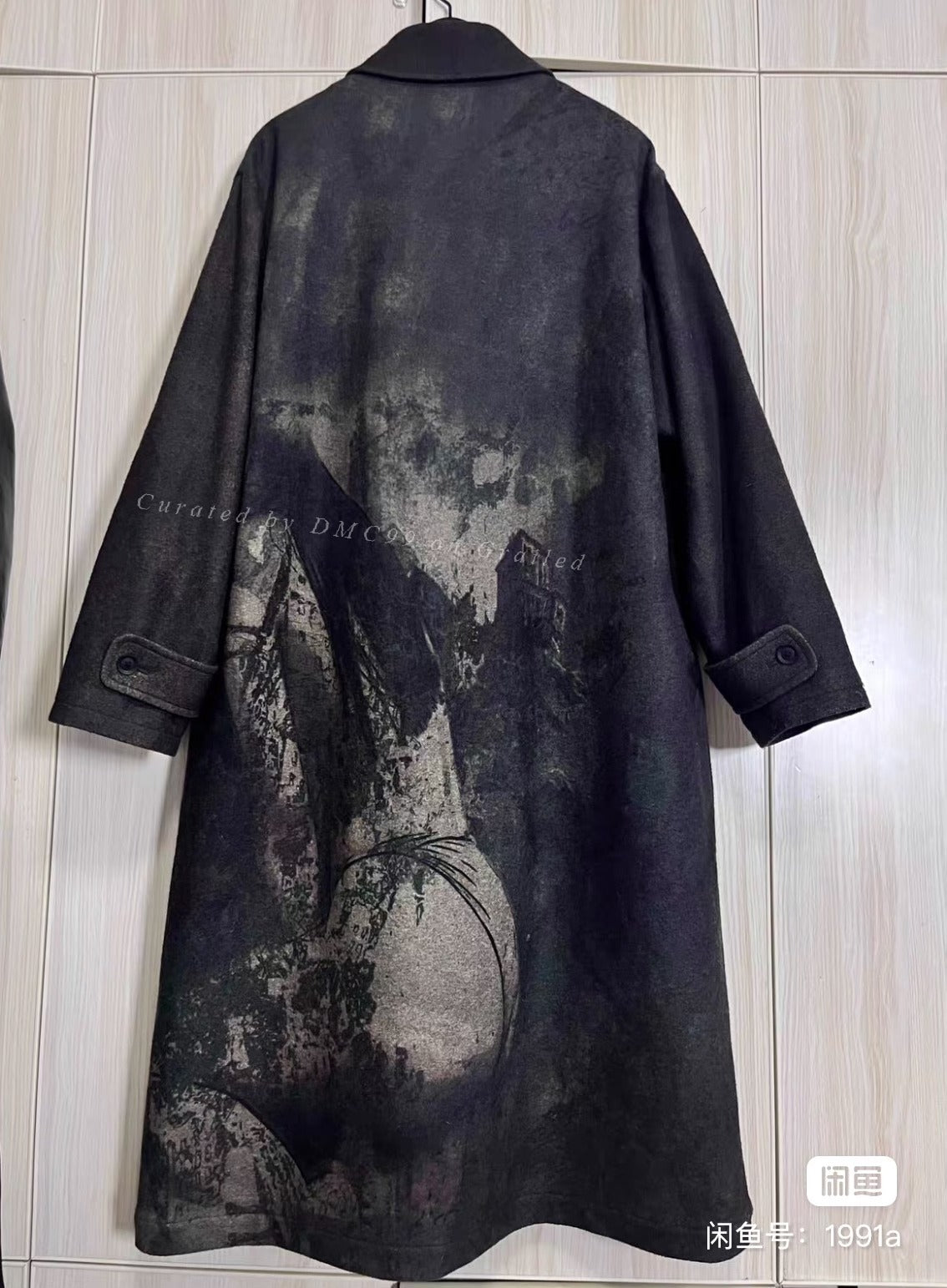 Yohji Yamamoto 22AW Beksinski Look27