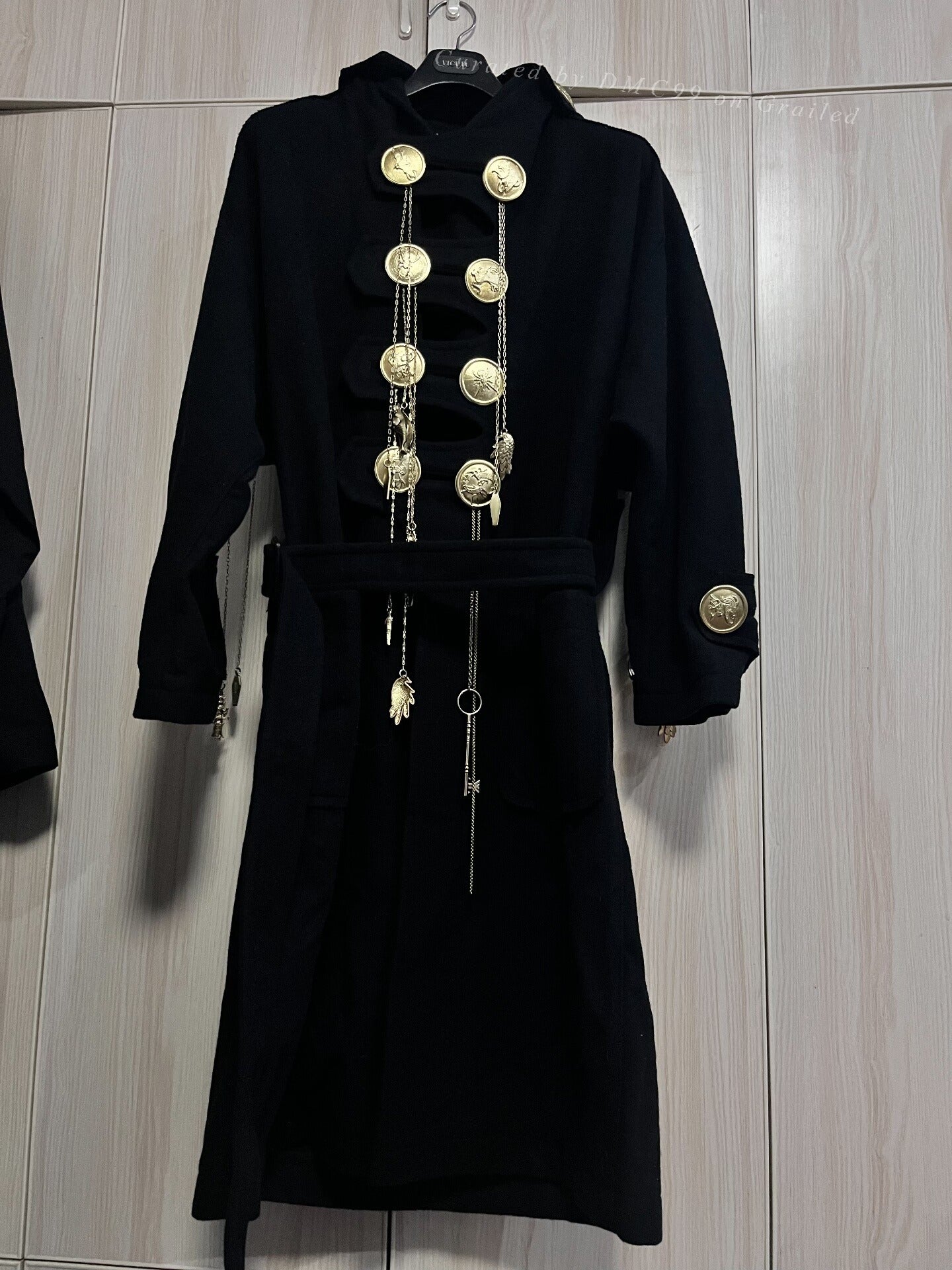 Yohji Yamamoto 19AW Gold Button Coat