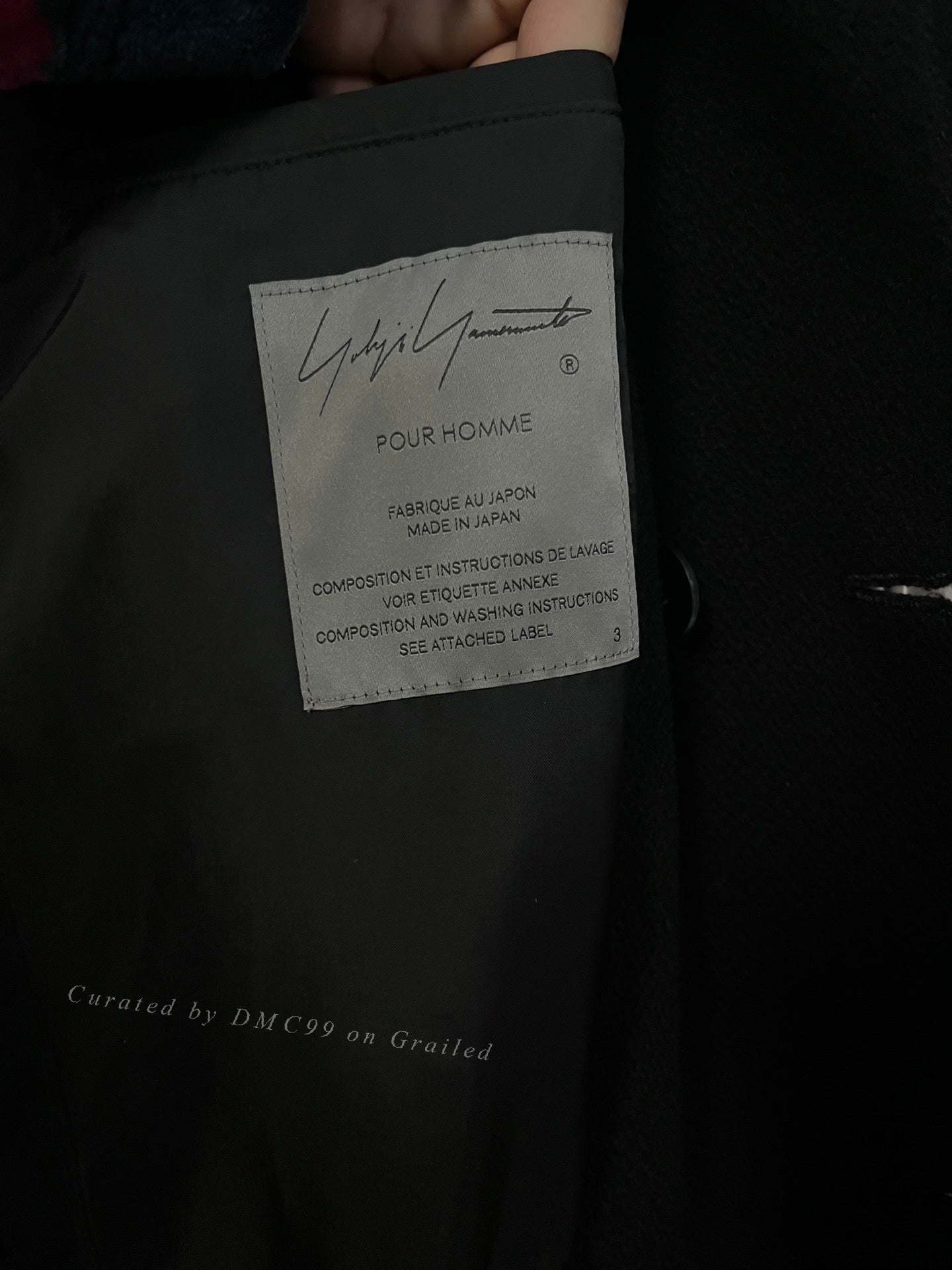 Yohji Yamamoto 22AW Tiger Coat