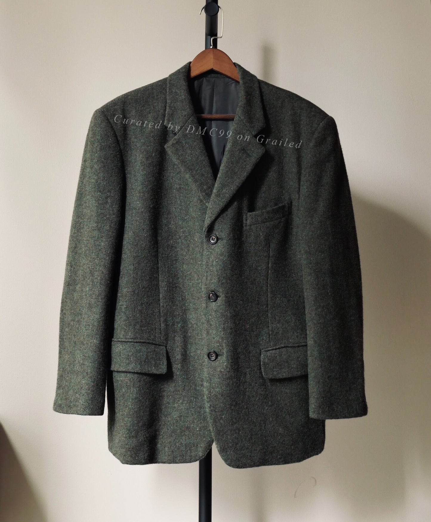 Comme des Garçons Homme Plus 1996 Runway Wool Blazer