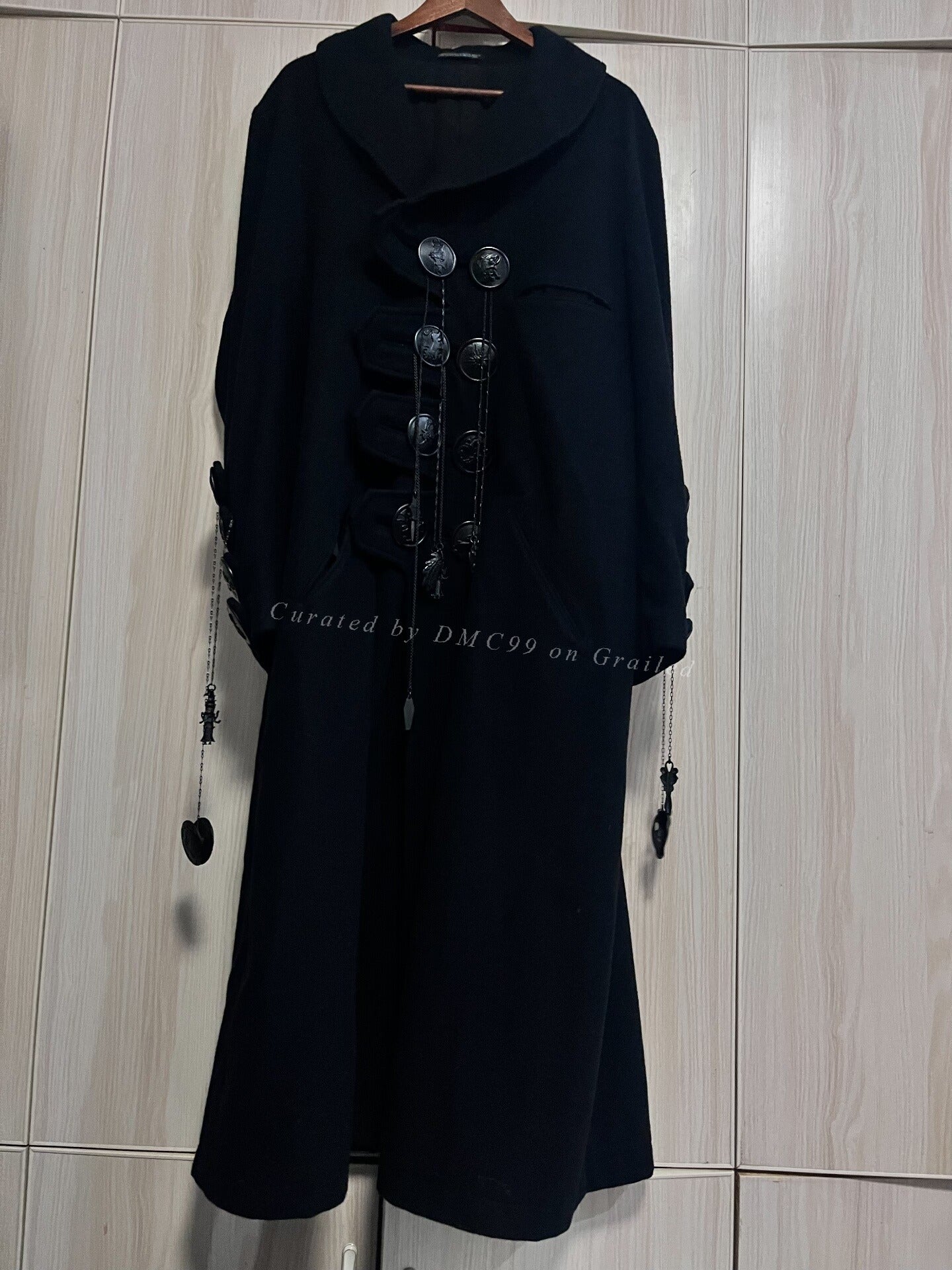 Yohji Yamamoto 19AS Shawl Collar Coat