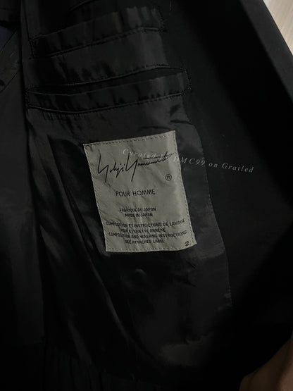 Yohji Yamamoto 18SS Blue Characters