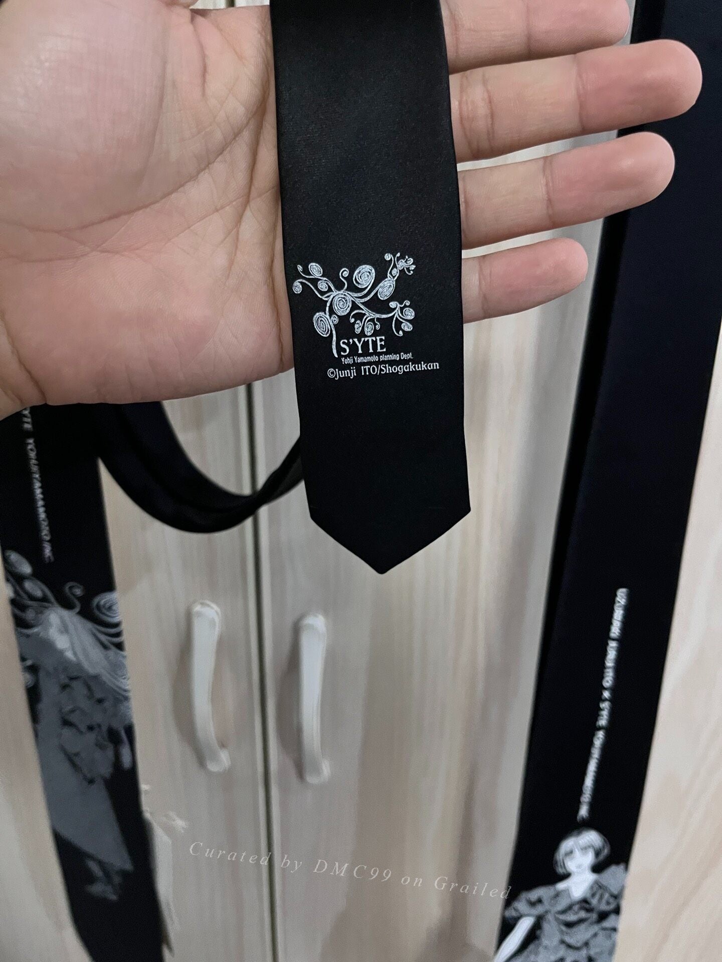 Yohji Yamamoto x Junji Ito Silk Tie