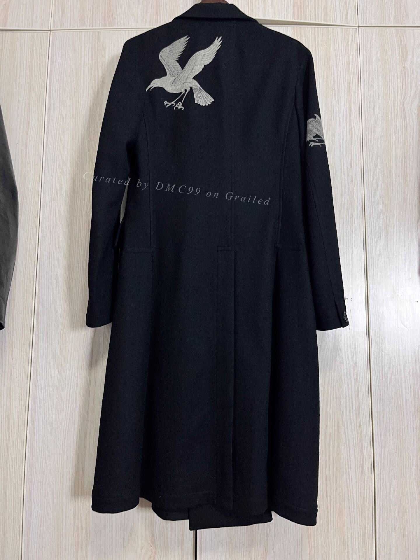 Yohji Yamamoto 11AW Discharge Dyed Crow Replica