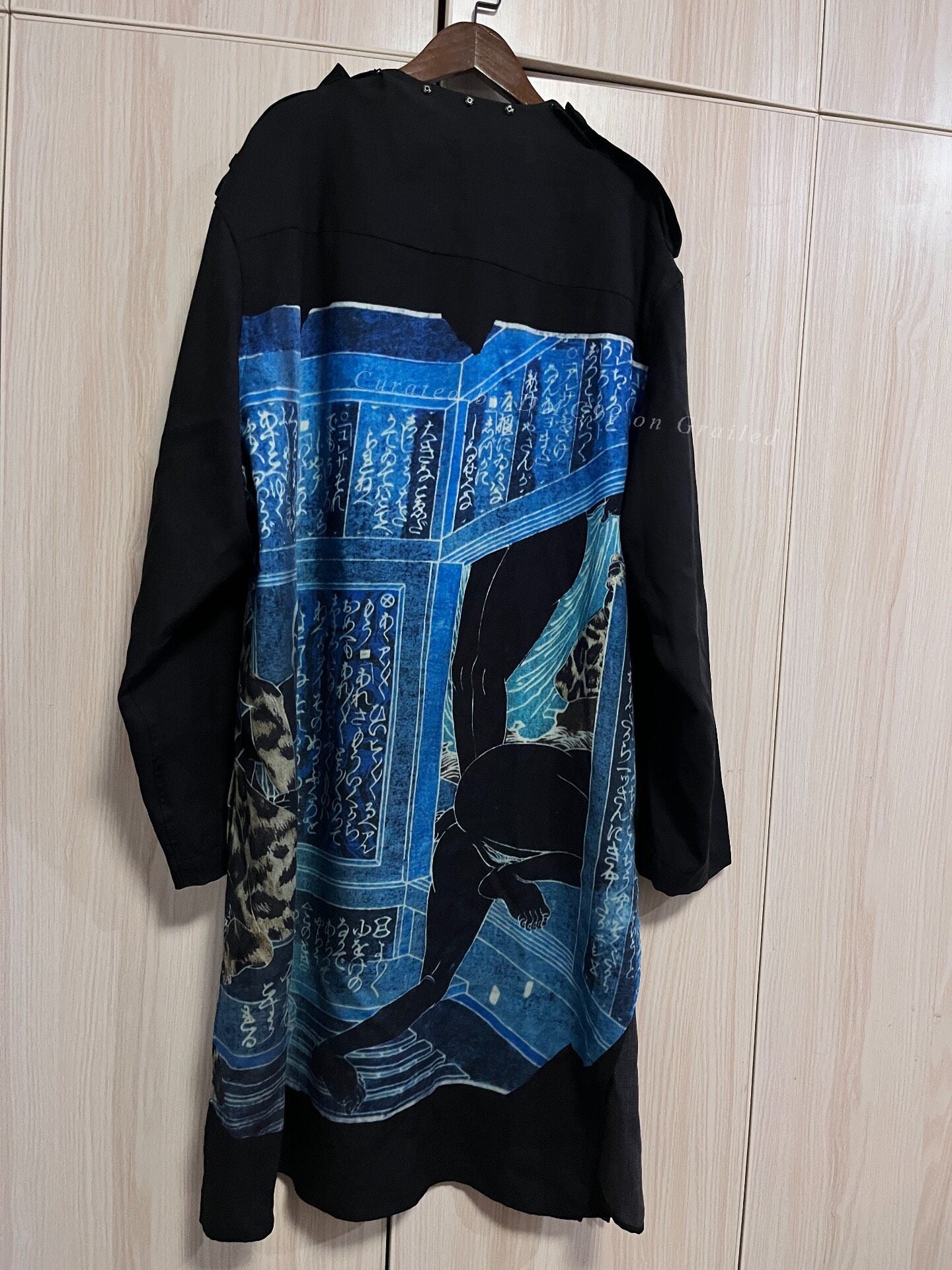 Yohji Yamamoto 19SS Ukiyo-e Coat