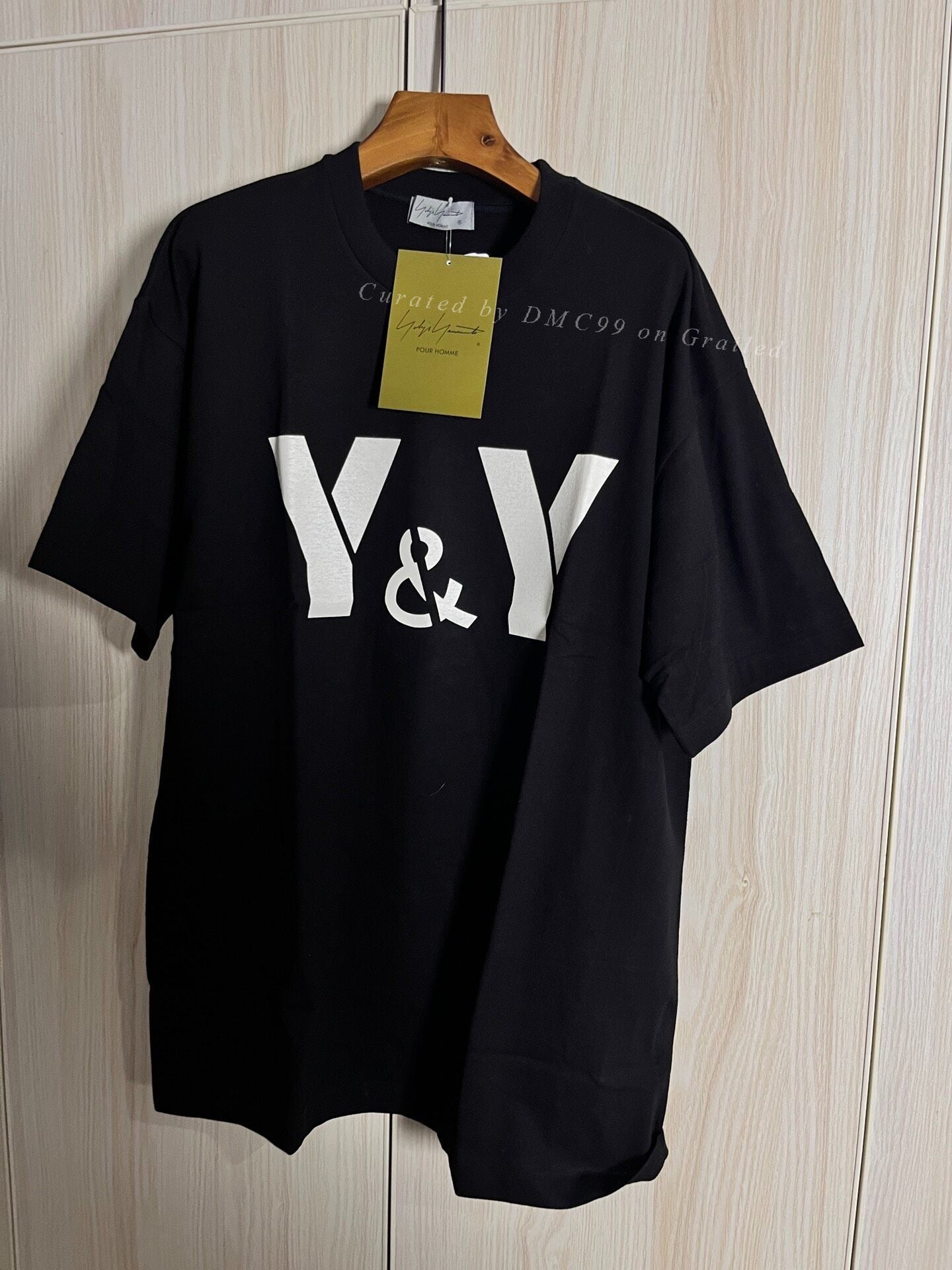 Yohji Yamamoto 24AW YY Printed Short-Sleeve
