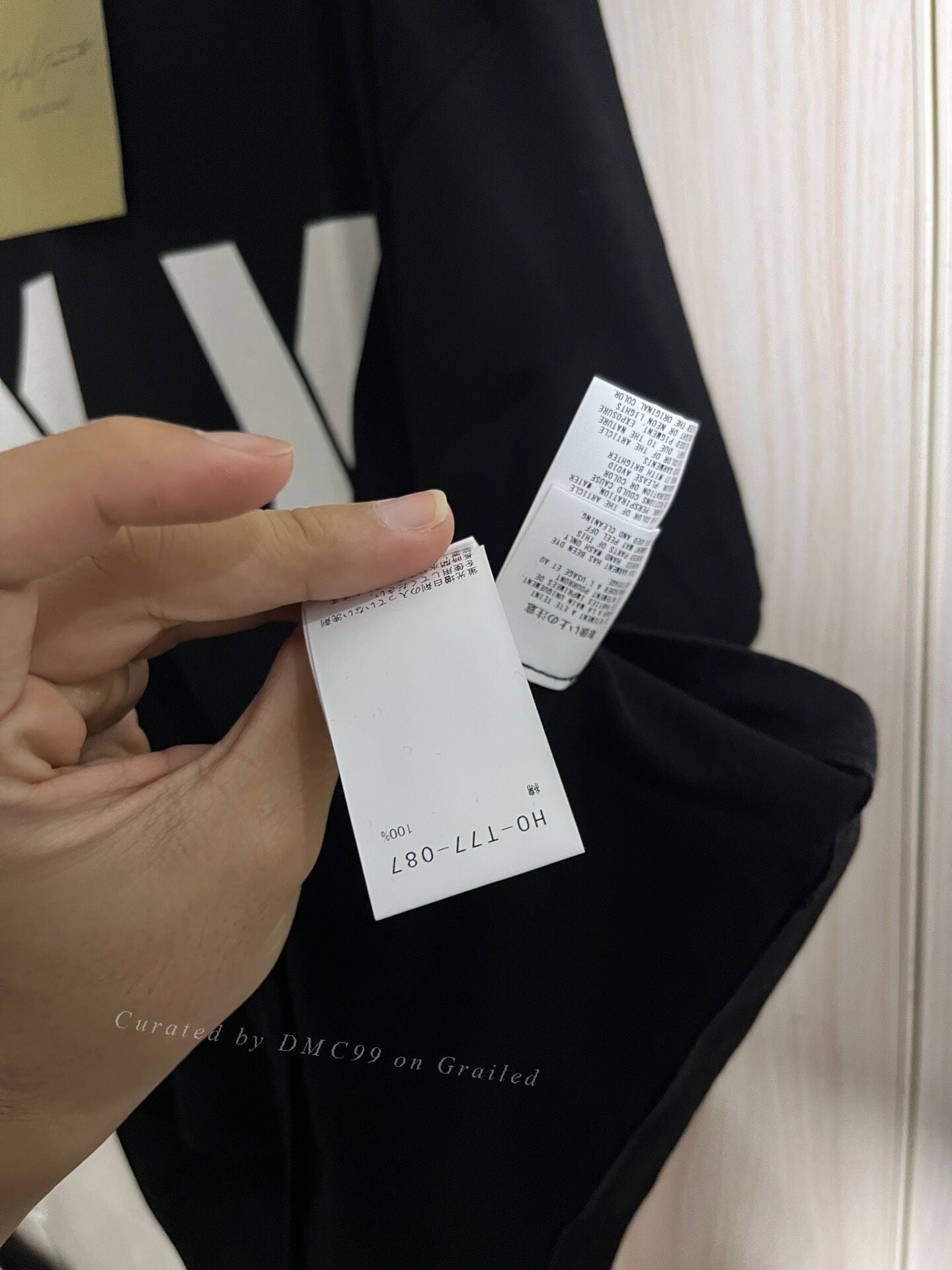 Yohji Yamamoto 24AW YY Printed Short-Sleeve