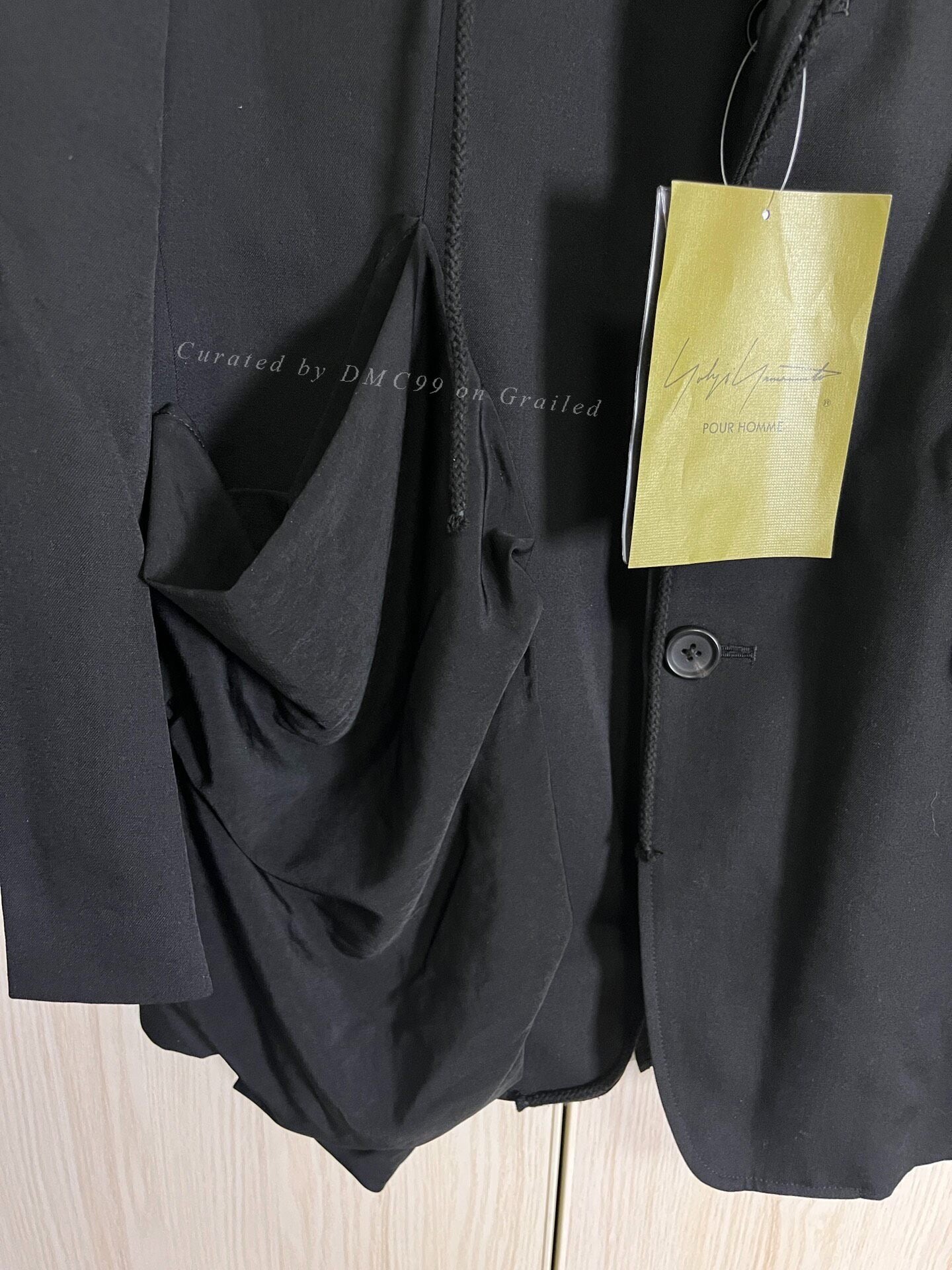 Yohji Yamamoto 23AW Octopus Rope Patch Coat
