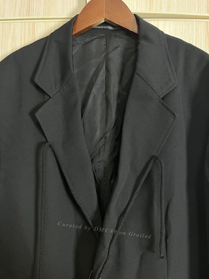 Yohji Yamamoto 23AW Octopus Rope Patch Coat
