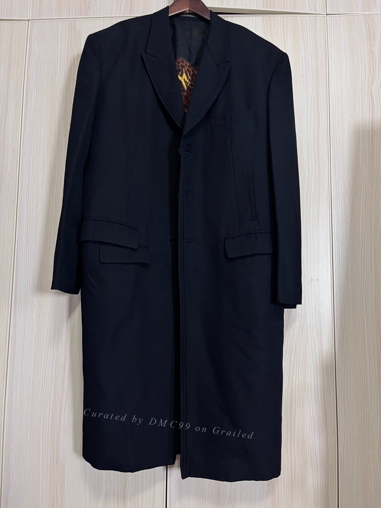 Yohji Yamamoto 09AW Leopard Reversible Coat