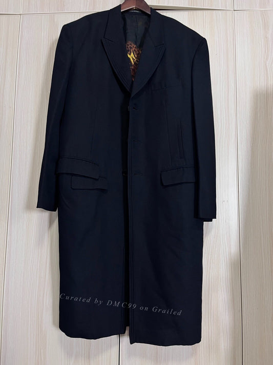 Yohji Yamamoto 09AW Leopard Reversible Coat