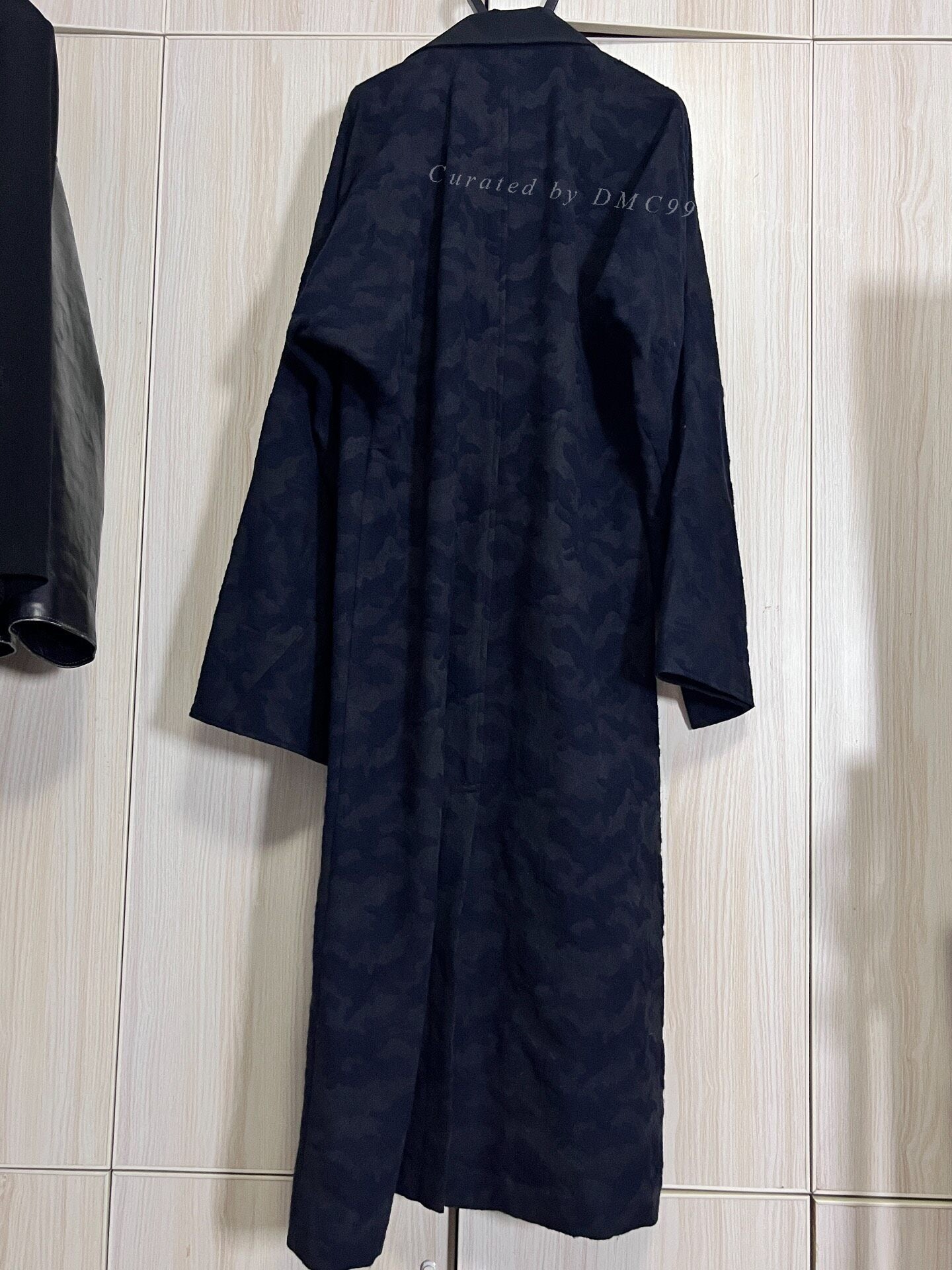 Yohji Yamamoto 17AW Camouflage Jacquard Coat
