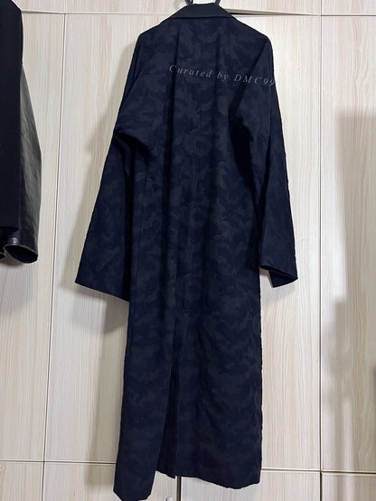 Yohji Yamamoto 17AW Camouflage Jacquard Coat