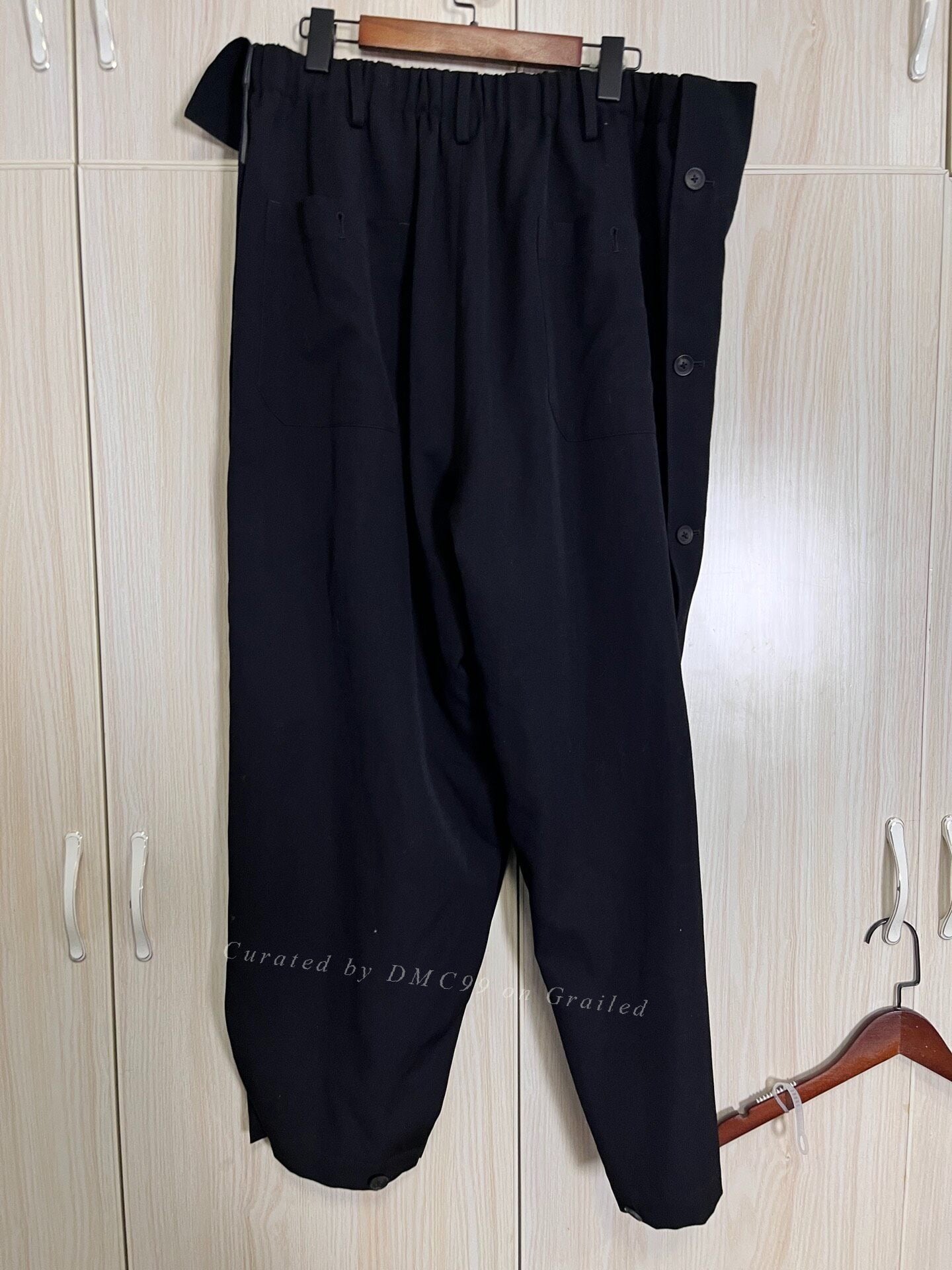 Yohji Yamamoto 21SS Structured Button Pants