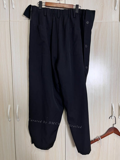 Yohji Yamamoto 21SS Structured Button Pants