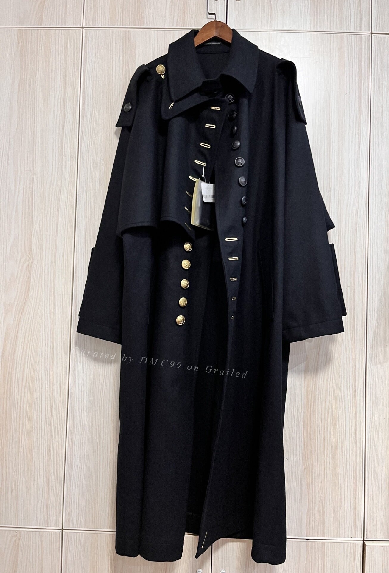 Yohji Yamamoto 19AW Gold Button Jacket