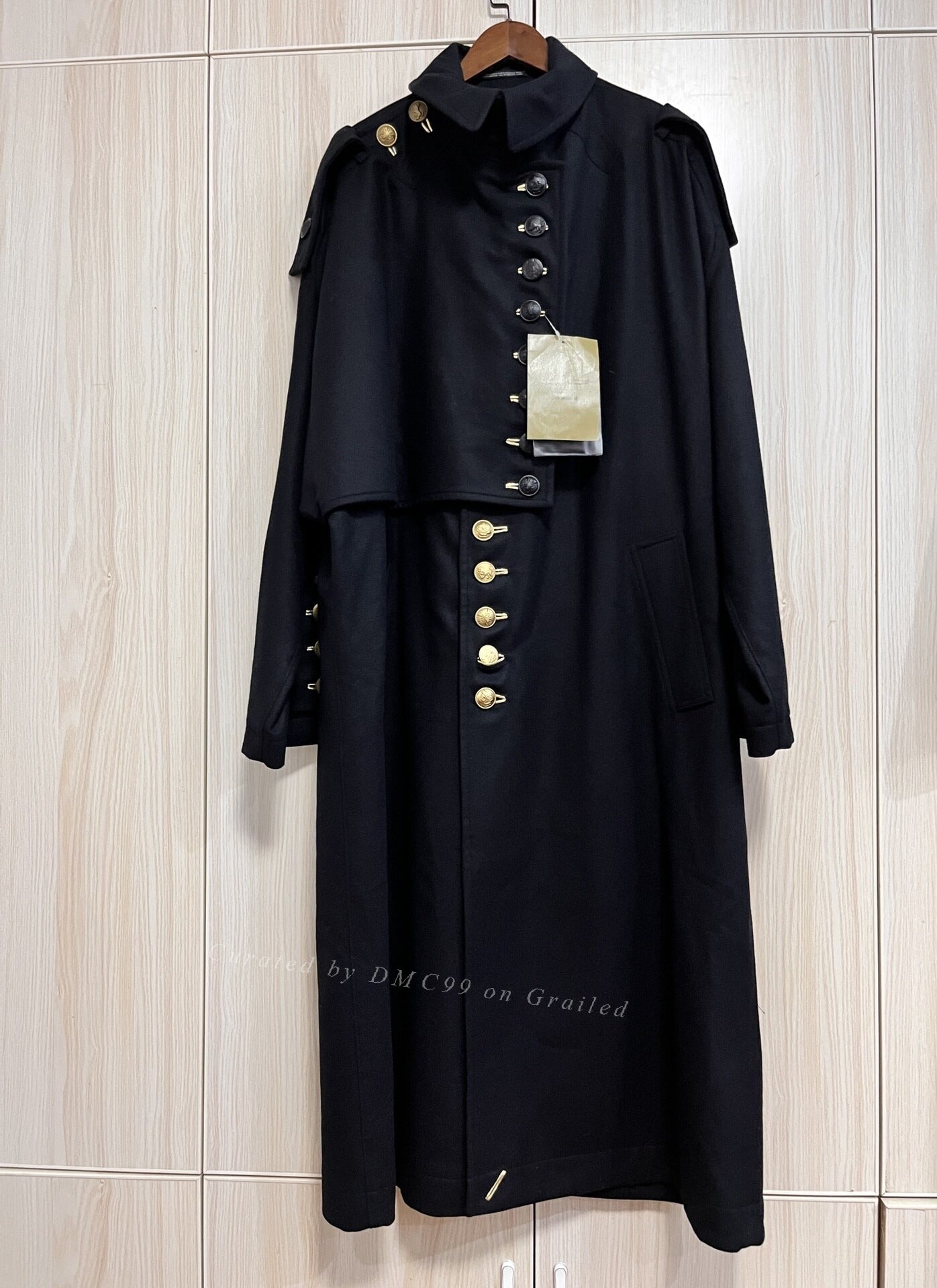 Yohji Yamamoto 19AW Gold Button Jacket
