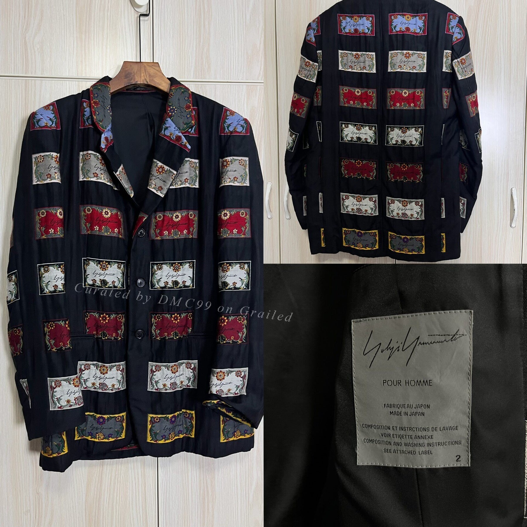 Yohji Yamamoto 2001AW King Poker