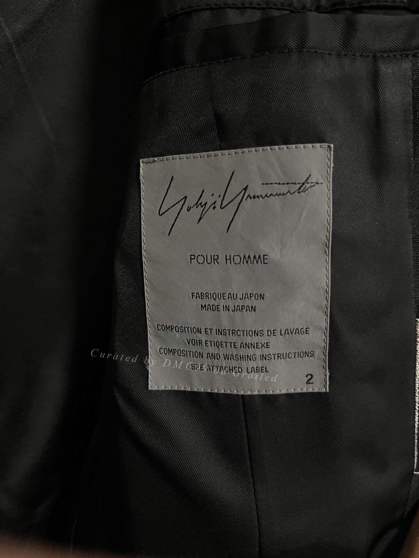 Yohji Yamamoto 2001AW King Poker