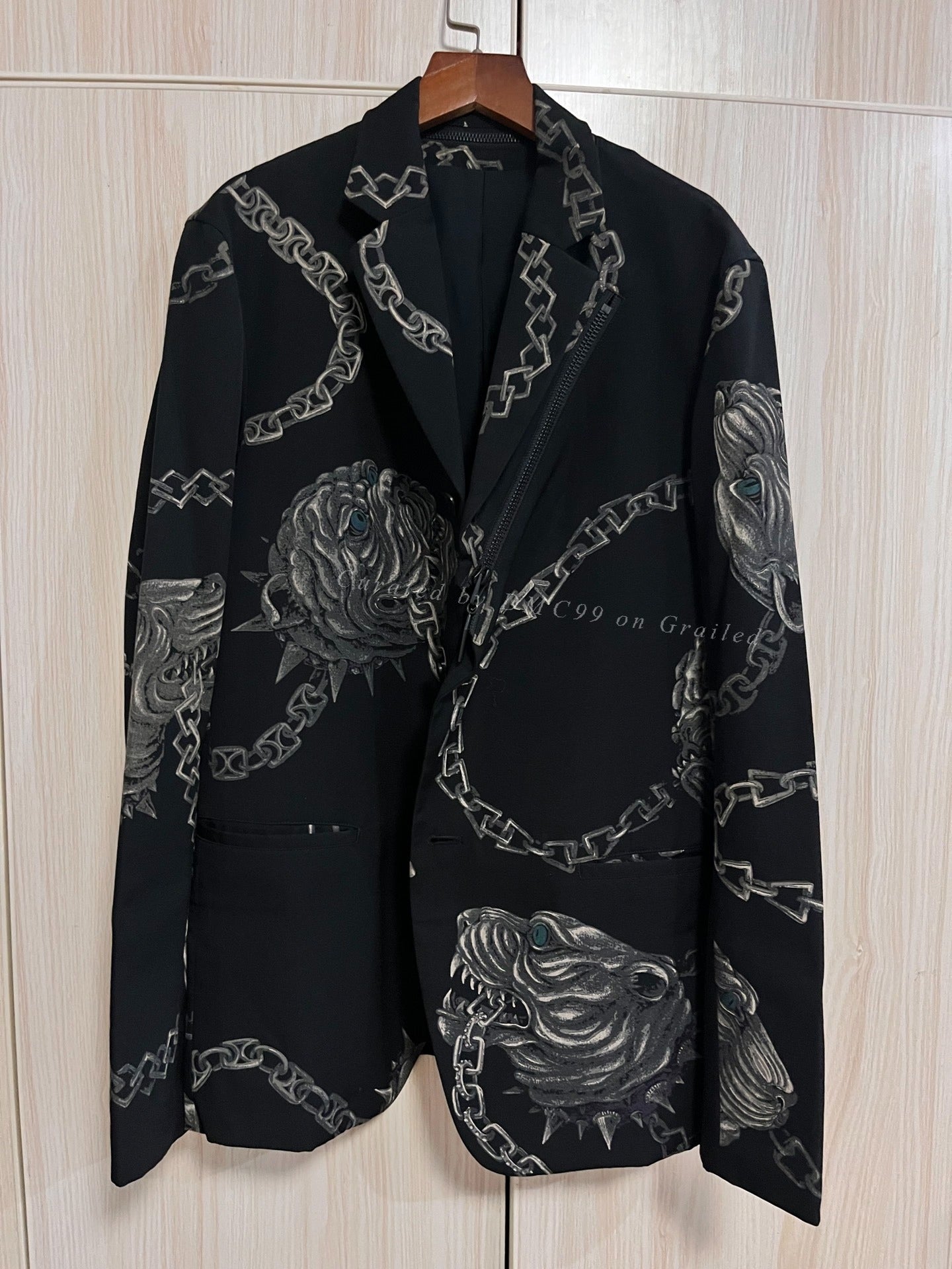 Yohji Yamamoto 14AW Chain Bulldog Jacket