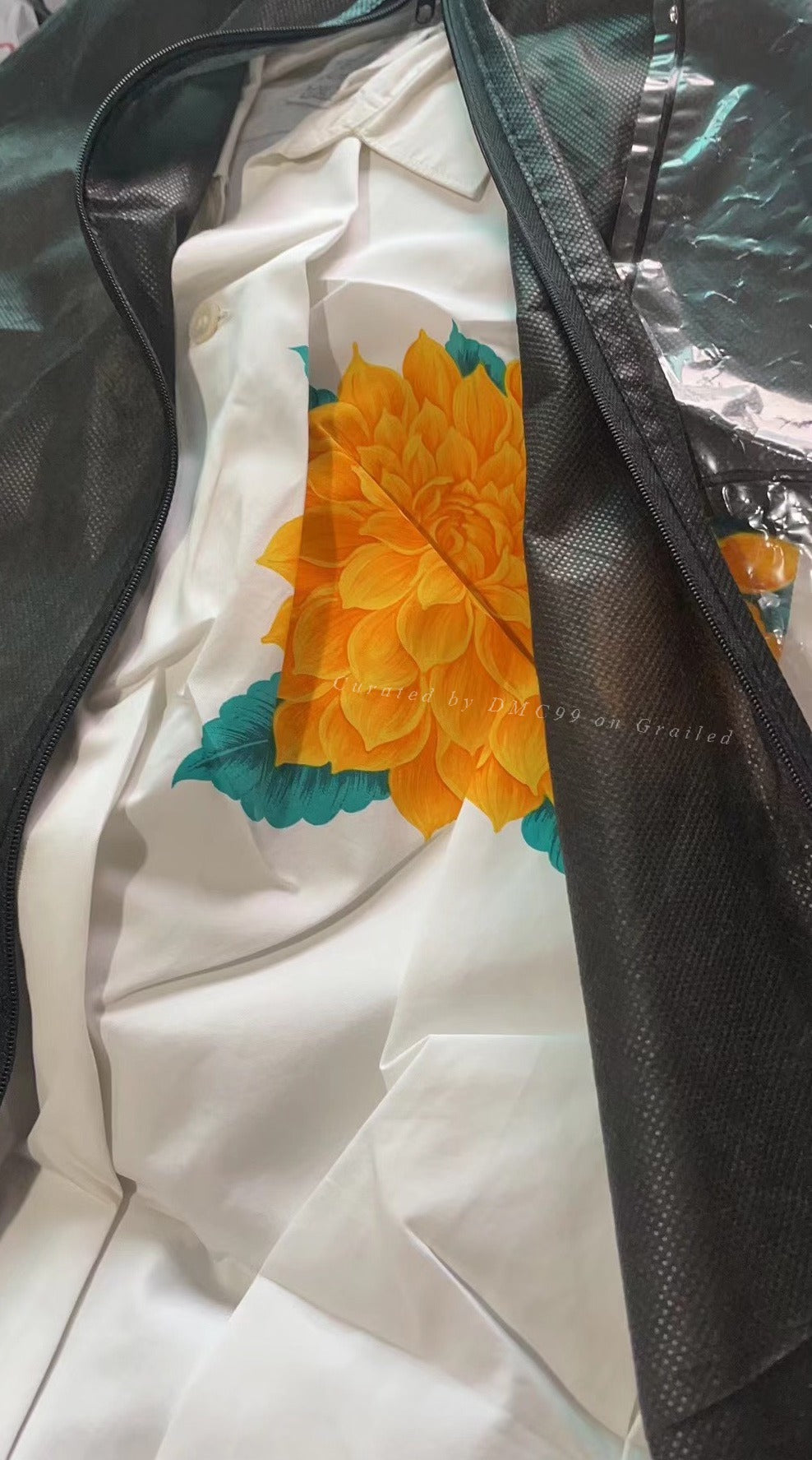 Yohji Yamamoto 1987SS Yellow Flower Shirt