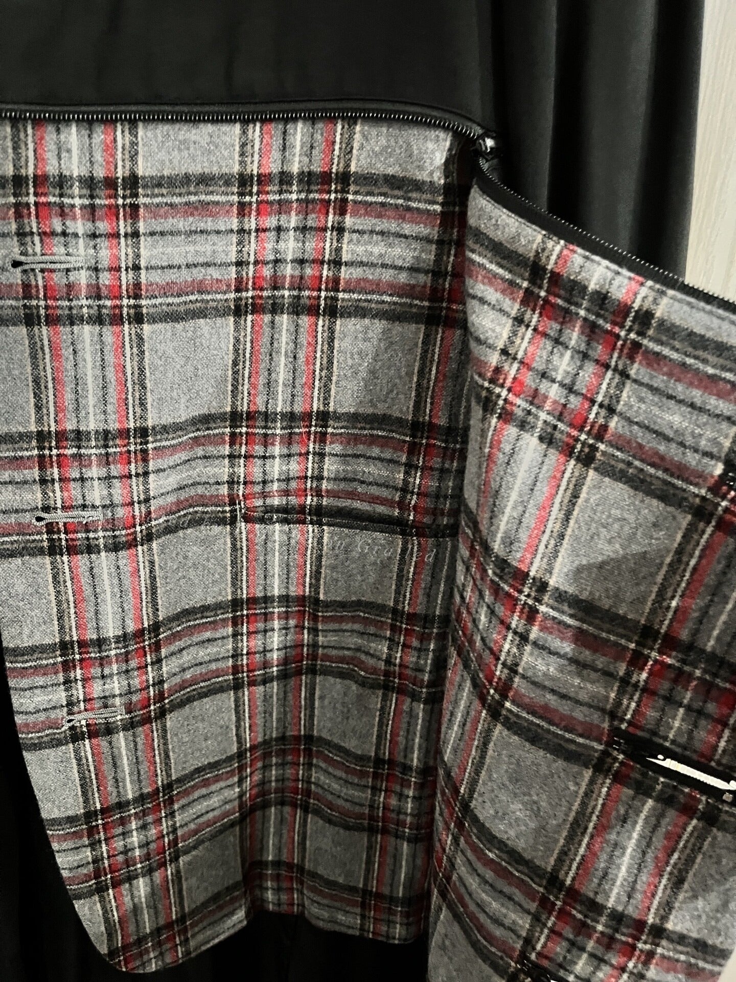 Yohji Yamamoto 08AW Plaid Coat