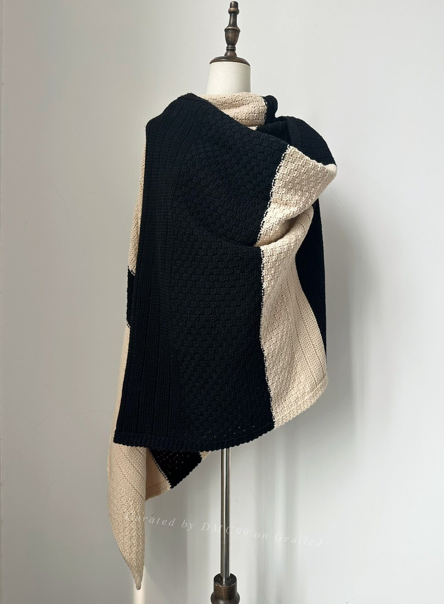 Yohji Yamamoto 2002 Runway Shawl