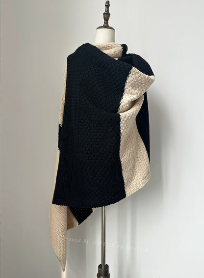 Yohji Yamamoto 2002 Runway Shawl
