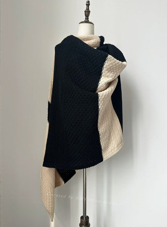 Yohji Yamamoto 2002 Runway Shawl