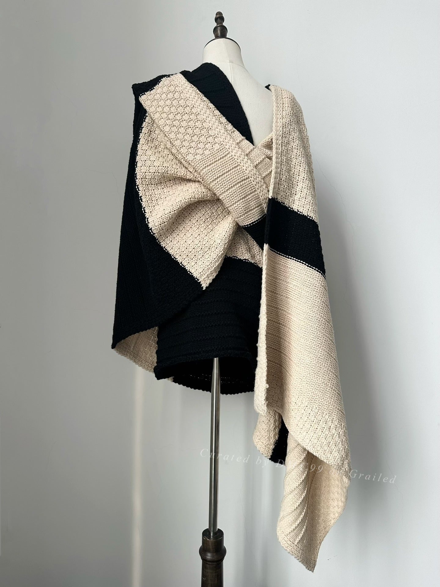 Yohji Yamamoto 2002 Runway Shawl