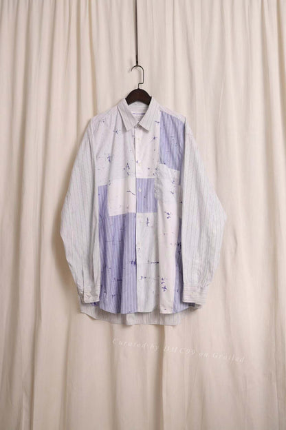 Comme des Garcons Stripe Ice Crack Shirt