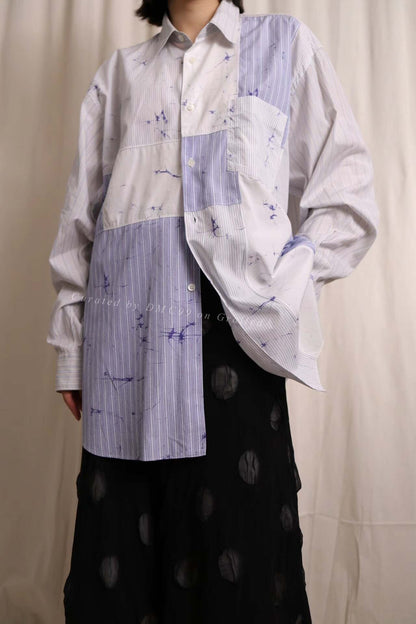 Comme des Garcons Stripe Ice Crack Shirt