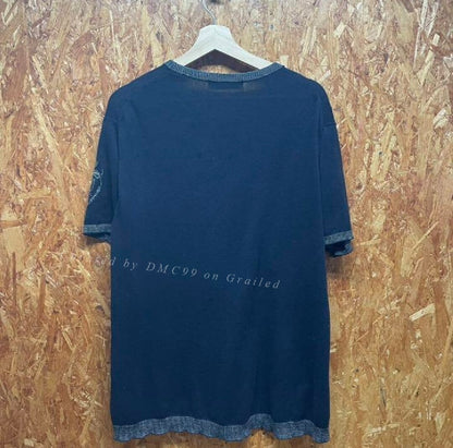 Yohji Yamamoto Embroidered Short-Sleeve