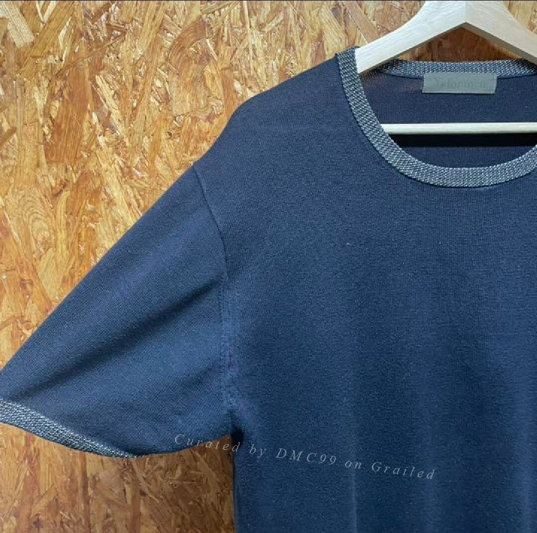 Yohji Yamamoto Embroidered Short-Sleeve