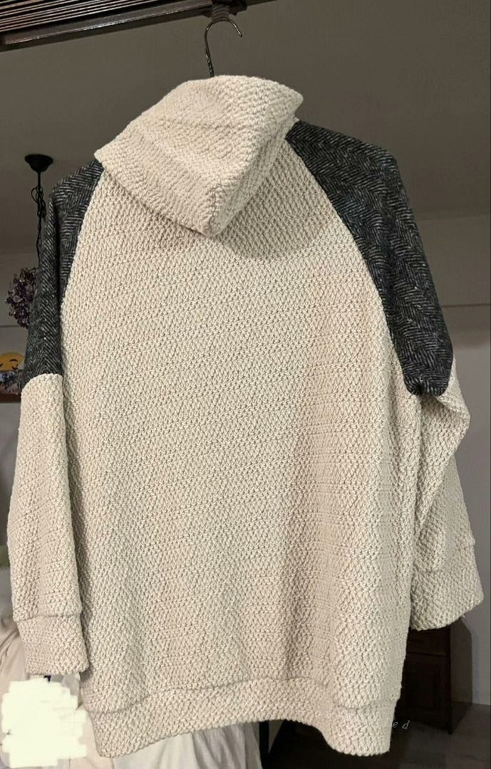 Yohji Yamamoto Spliced Sweater Coat