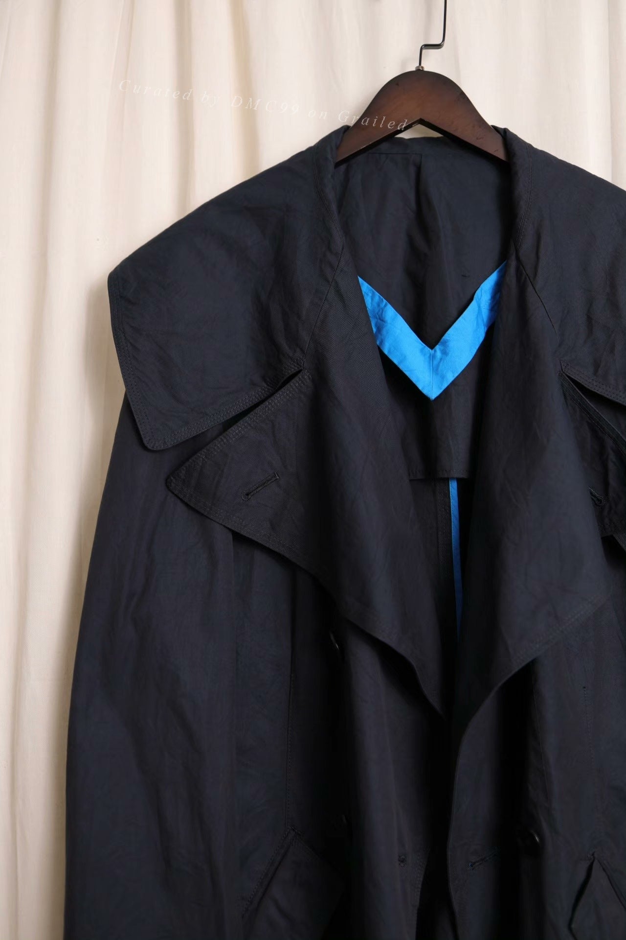 Y's Bang On Yohji Double-Breasted Trench