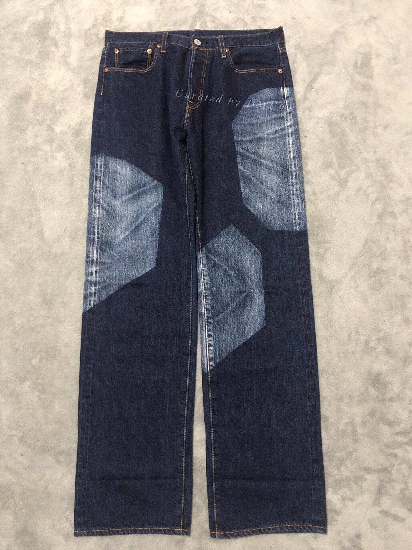 Yohji Yamamoto x Ozono 19SS Discharge Jeans