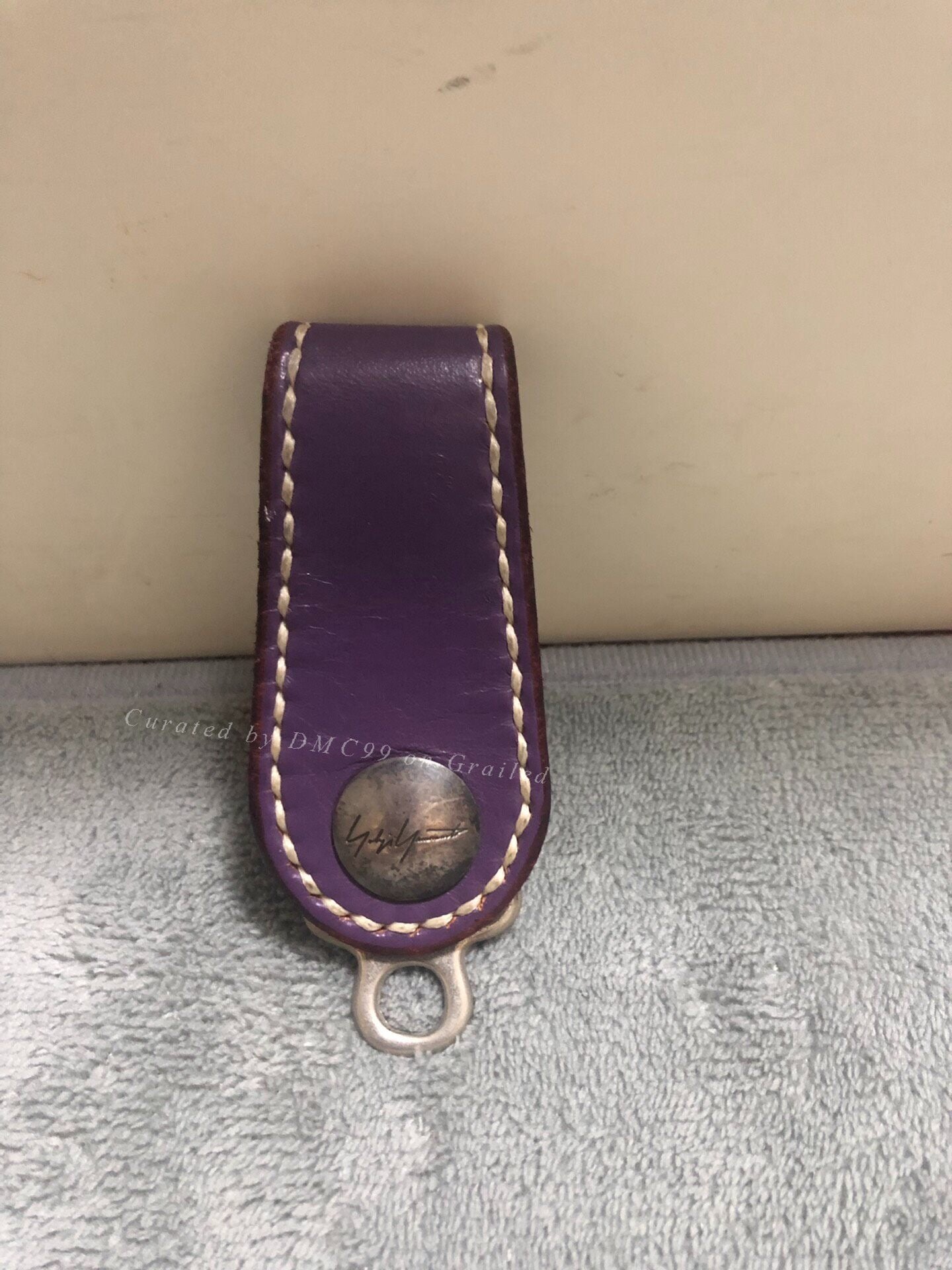 Yohji Yamamoto Leather Keychain
