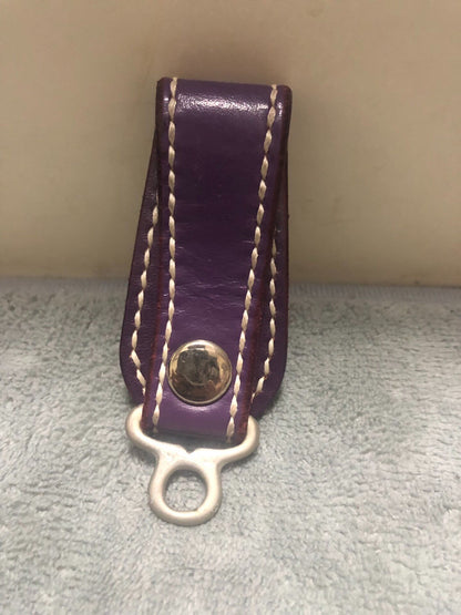 Yohji Yamamoto Leather Keychain
