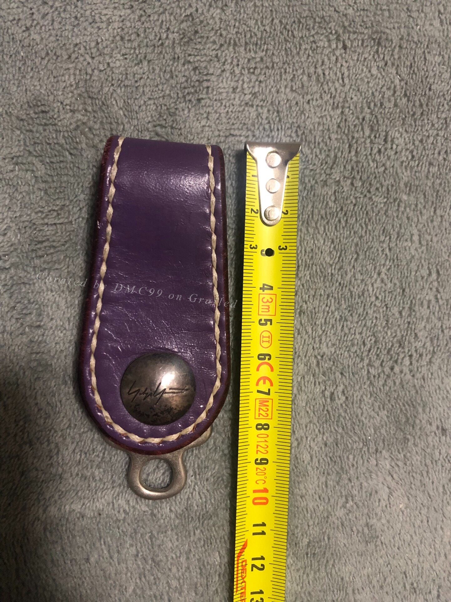Yohji Yamamoto Leather Keychain