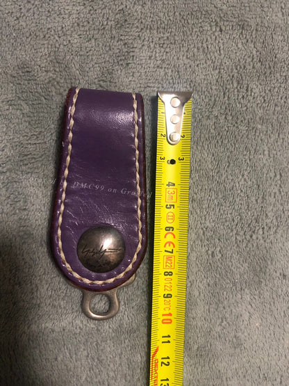Yohji Yamamoto Leather Keychain